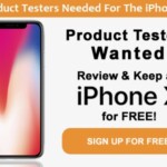 Test & Keep Free iPhone X UK