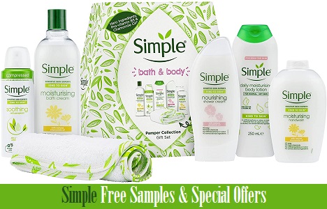 Get Simple UK Free Skincare Samples Freebies & Special Offers