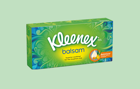 Kleenex Balsam Tissues Free Sample Packs UK