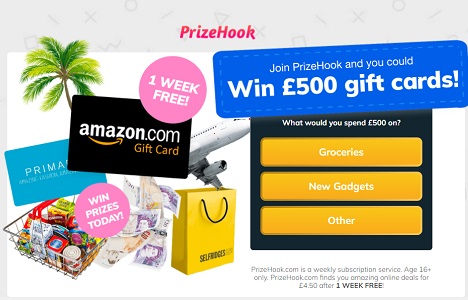Win A £500 Amazon Gift Card UK