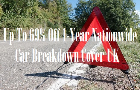 Up To 69% Off 1-Year Nationwide Car Breakdown Cover UK