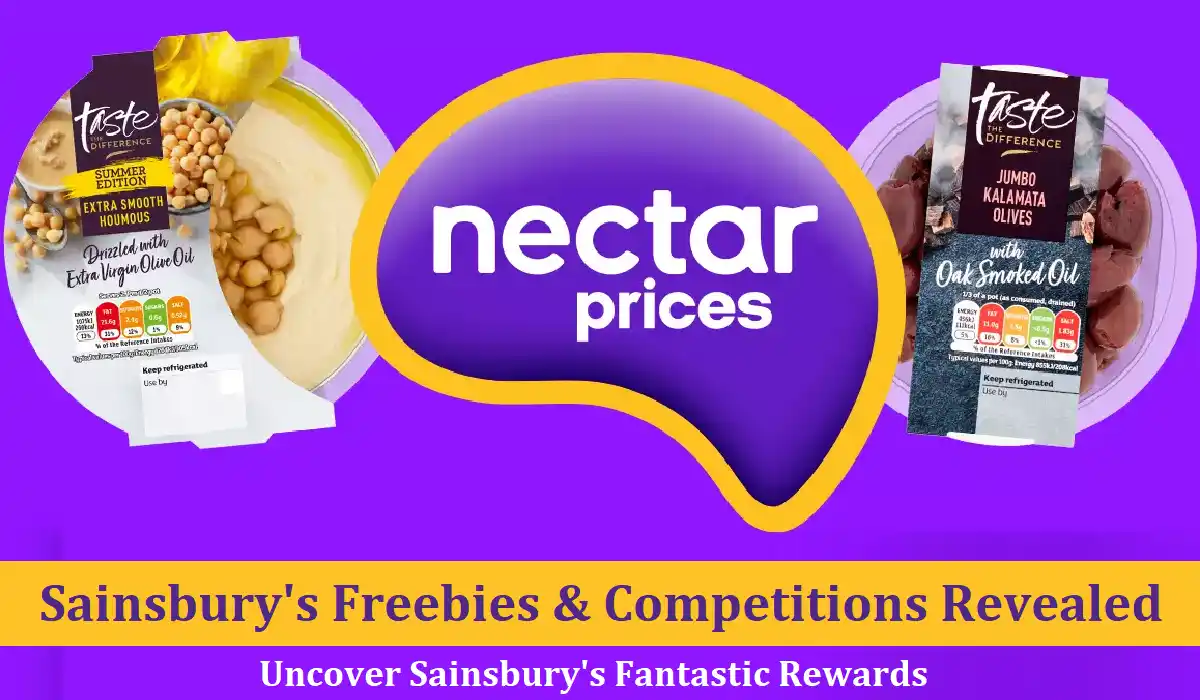 Sainsbury's Freebies & Competitions Revealed