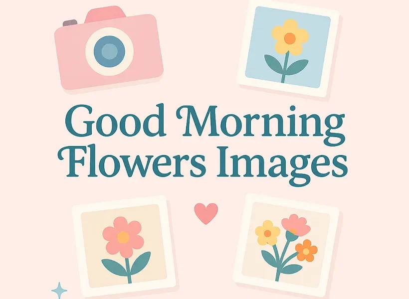 Download and share free good morning flowers images