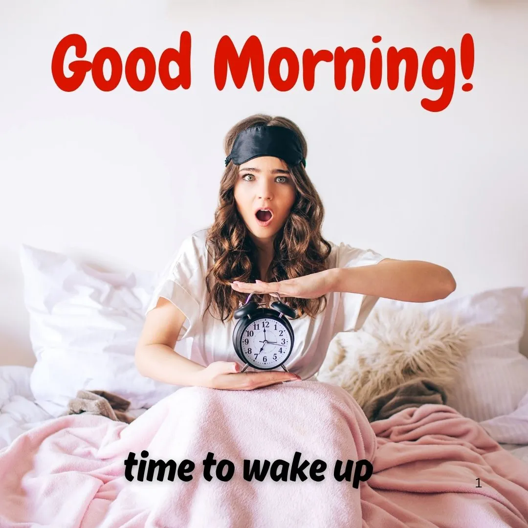 Rise and Shine, Time to Wake Up Image Fun wake-up good morning images for boyfriend with alarm clock