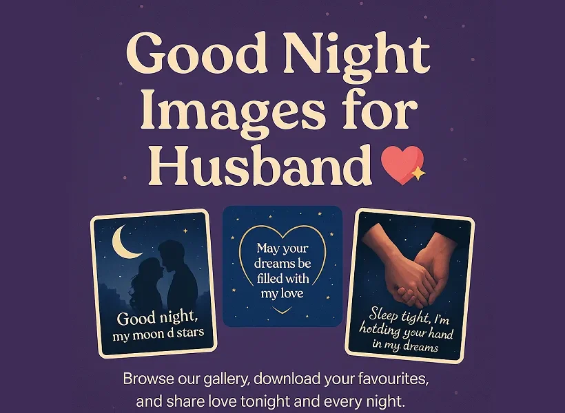 Romantic Good Night Images for Husband