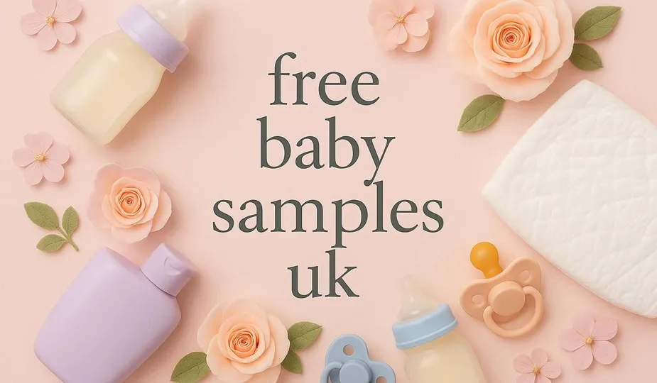 Free baby samples UK – baby essentials in feminine pastel theme