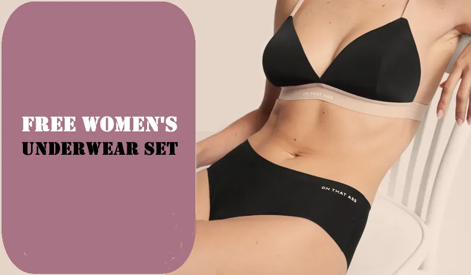 Free Women’s Underwear Set From ON THAT ASS